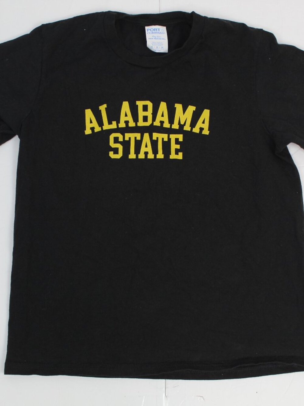 Alabama State University Hornets Youth Black Tshirt Size Medium